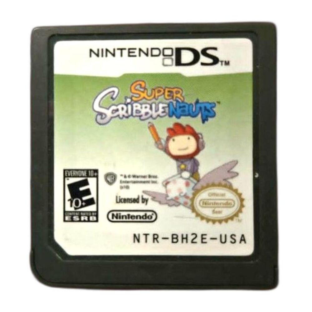 Super Scribblenauts Nintendo DS 3DS (Cartridge Only) Tested